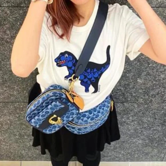 Coach studio camera bag 18 in signature wash denim - Picture 4 of 16